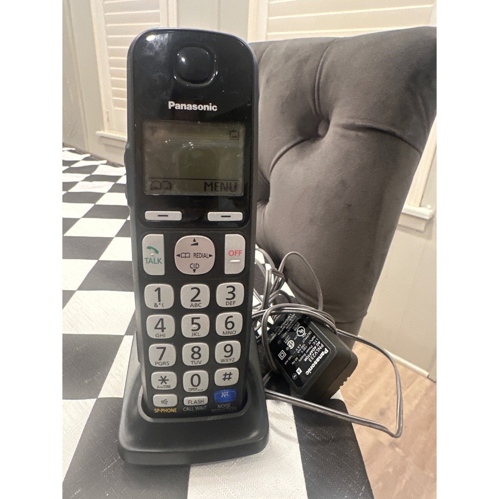 Panasonic KX-TGEA20 Cordless Expansion Handset with Charging Base Black